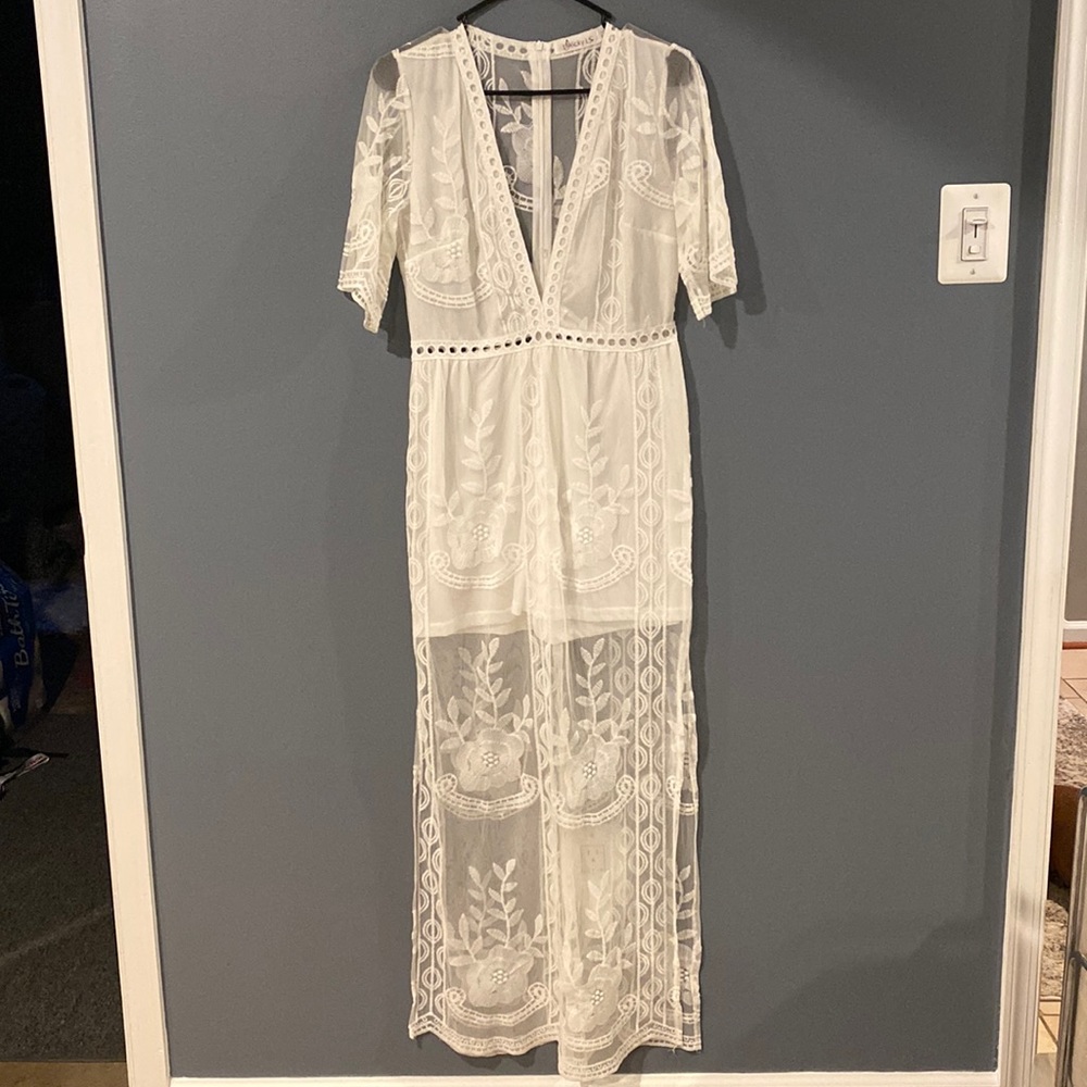 White dress